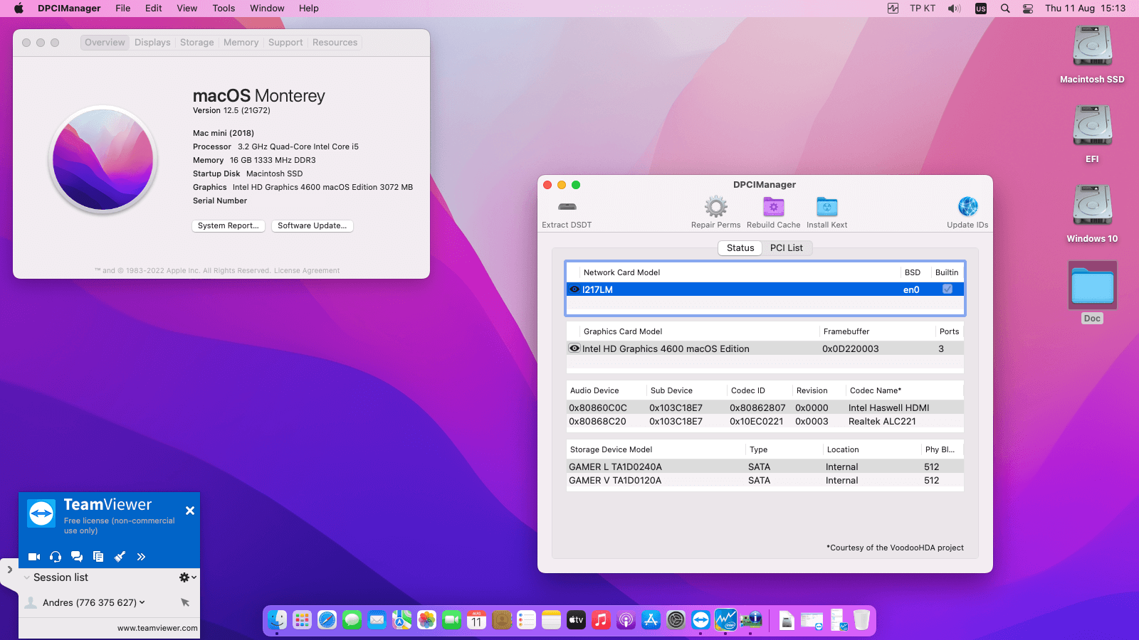 HP Prodesk 600 G1 SFF [Haswell   Intel HD 4600]   OpenCore 1